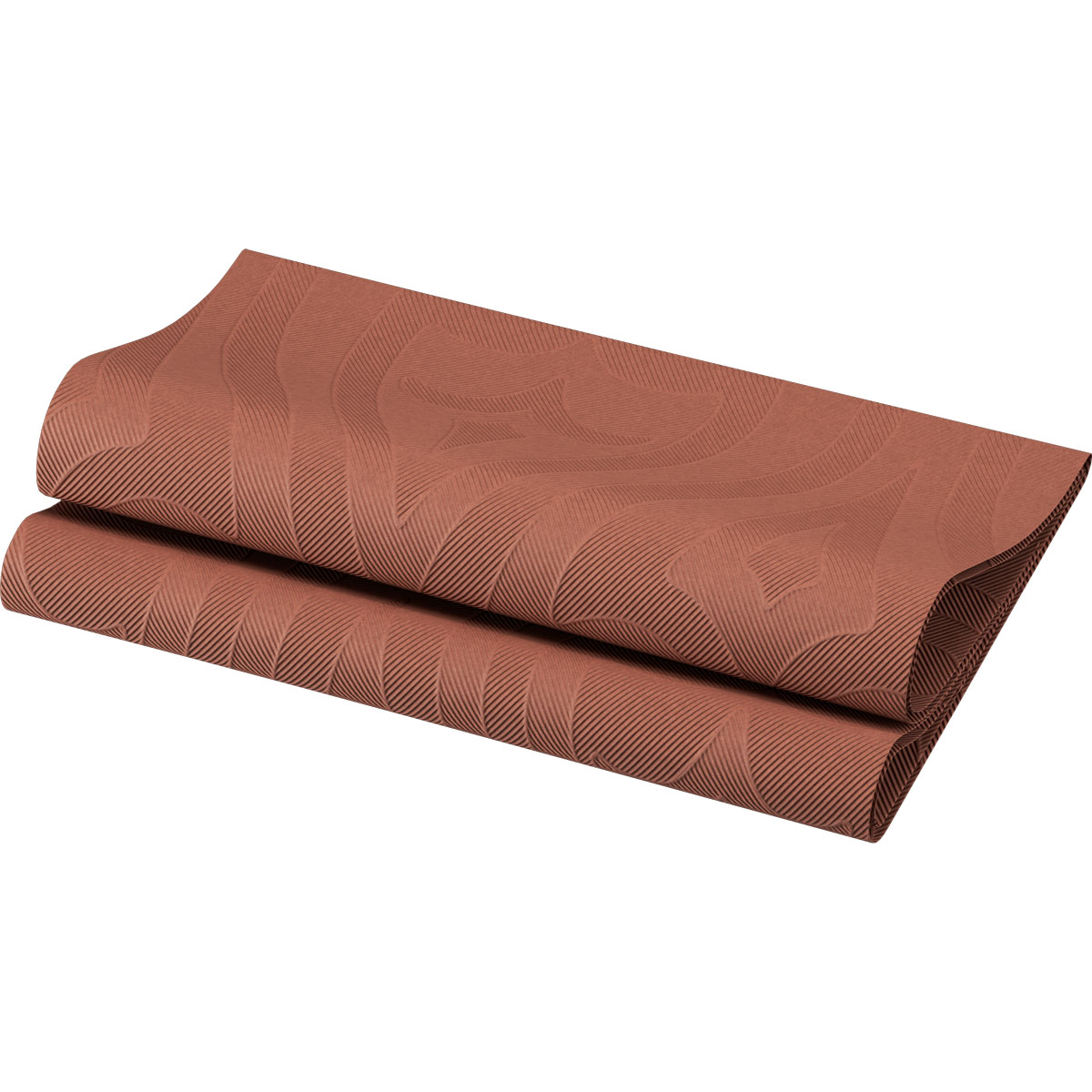 Duni Elegance® Napkin Lily 48 x 48 cm Chestnut, 240 pcs/box (6 x 40 pcs ...