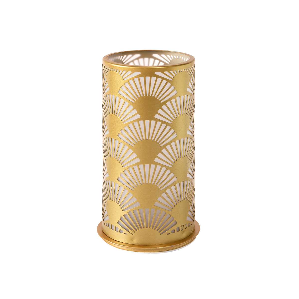 Candle Holder Peacock 140 x Ø 75 mm Gold, 4 pcs/box (4 x 1 pcs) | Duni ...