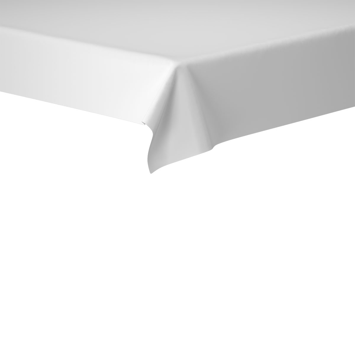 Dunisilk® Tablecover 118 x 120 cm Linnea White, 50 pcs/box (1 x 50 pcs