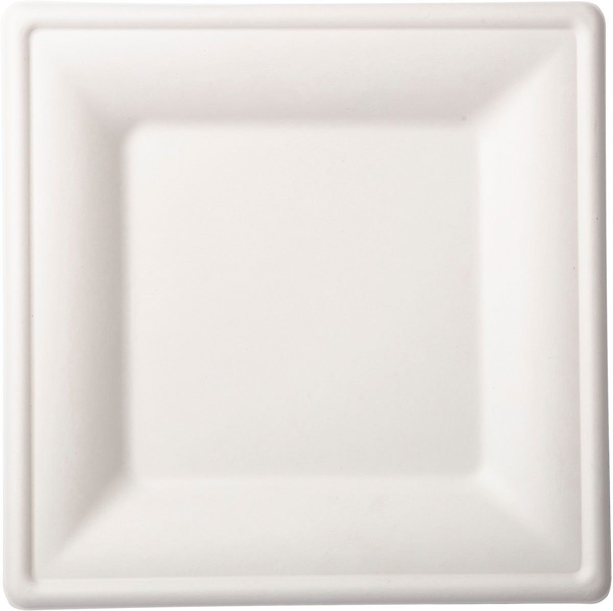 Square Plate 26 x 26 cm White, 120 pcs/box (12 x 10 pcs) | Duni Global