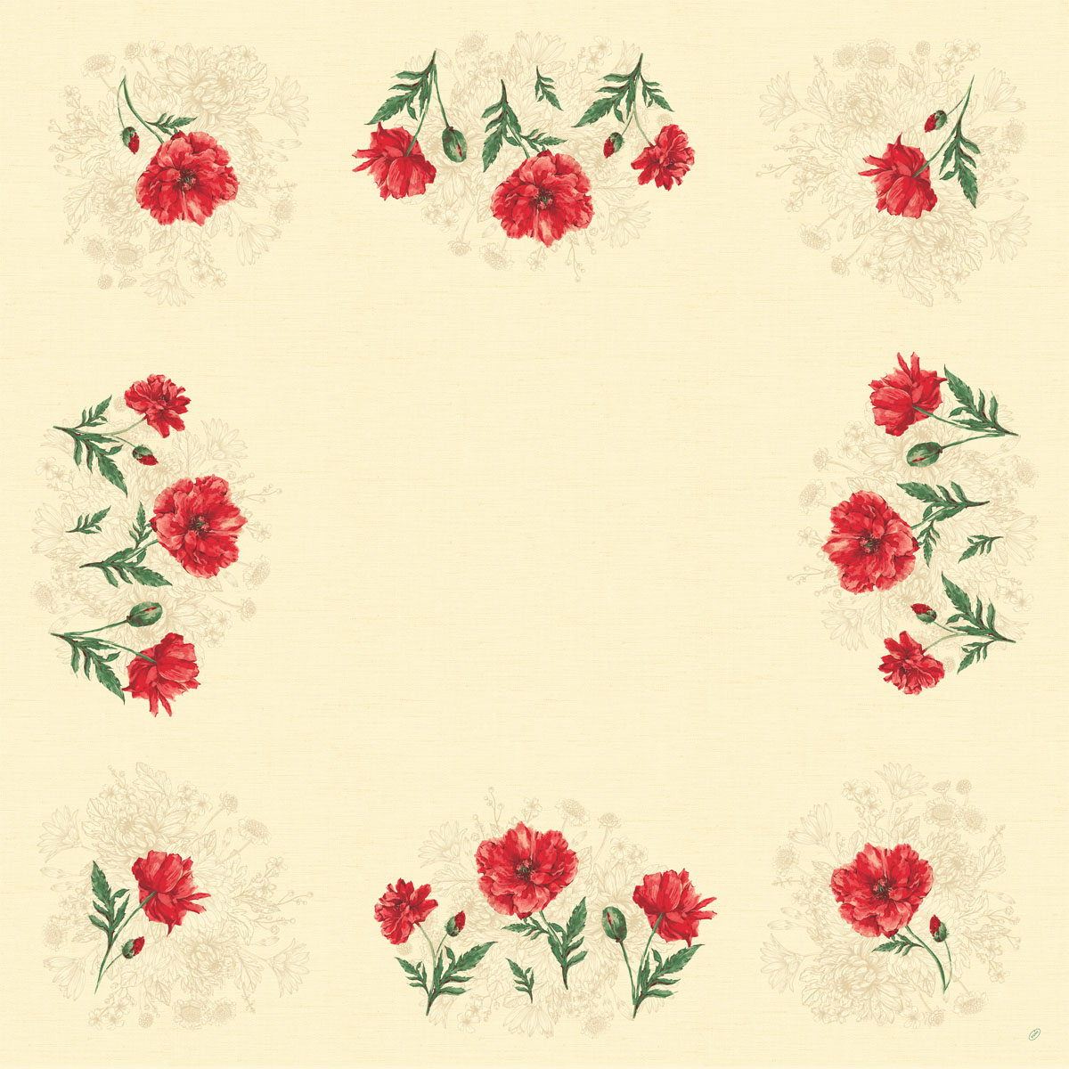 Dunicel® Slipcover 84 x 84 cm Monique, 100 pcs/box (5 x 20 pcs) Duni Group Global