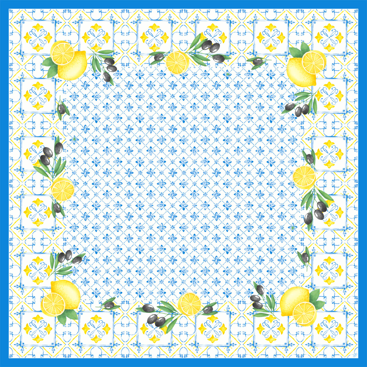 Dunicel® Slipcover 84 x 84 cm Mediterrian, 100 pcs/box (5 x 20 pcs