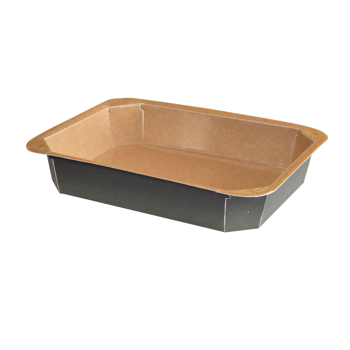Duniform Forum Tray 227 x 178 x 40 mm Brown 1-Comp, 240 pcs/box (1 x 240 pcs ...