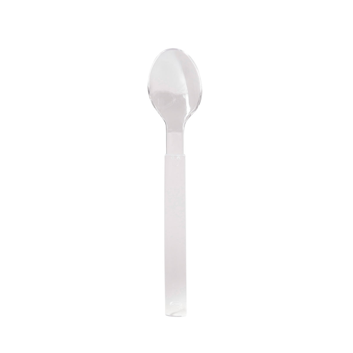 Clear Spoon Reusable 18,5 cm Transparent, 240 pcs/box (20 x 12 pcs ...