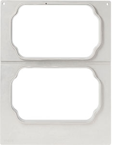 Take-Away Tray 250 x 159 x 55 mm White 1-Comp, 228 pcs/box (1 x 