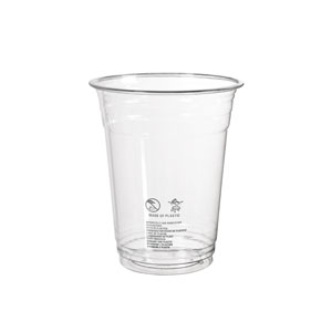 500 Bicchieri con coperchio bombato Kristal PET 200cc - PapoLab