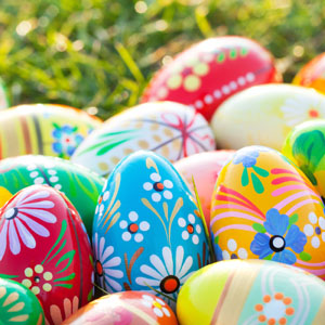 Tissue Napkin 33 x 33 cm Vibrant Eggs 3-ply, 240 pcs/box (12 x 20 pcs)