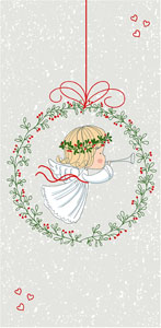 Taschentücher 21,5 x 22 cm Angel Baby, 240 Stk/Krt (24 x 10 Stk)