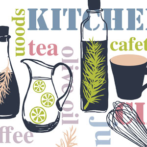 Tissue Napkin 33 x 33 cm My Kitchen 3-ply, 240 pcs/box (12 x 20 pcs)