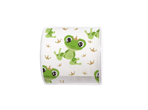 Toilettenpapier Weiß 3-lagig, 6 Stk/Krt (6 x 1 Stk)
