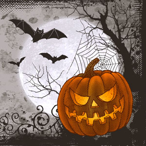 Tissue Napkin 33 x 33 cm Halloween Time 3-ply, 240 pcs/box (12 x 20 pcs)