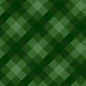 Tissue-Serviette 24 x 24 cm Tartan Green 3-lagig, 240 Stk/Krt (12 x 20 Stk)