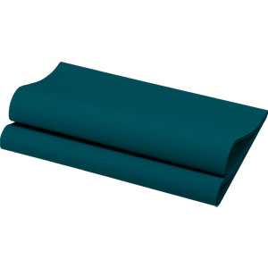 Bio Dunisoft® Serviette 40 x 40 cm Ocean Teal, 144 Stk/Krt (12 x 12 Stk)