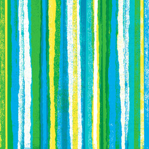 Tissue Napkin 33 x 33 cm Summer Stripes 3-ply, 240 pcs/box (12 x 20 pcs)