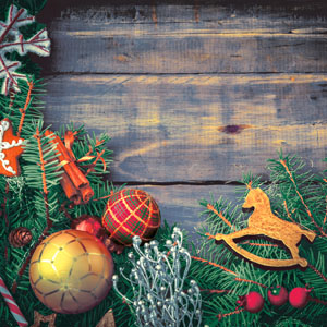 Tissue-Serviette 33 x 33 cm Cottage Christmas 3-lagig, 240 Stk/Krt (12 x 20 Stk)