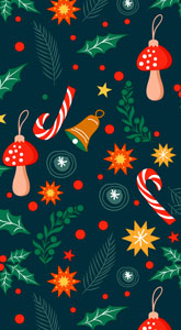 Tissue-Serviette 33 x 40 cm Tree Decoration 3-lagig, 180 Stk/Krt (12 x 15 Stk)
