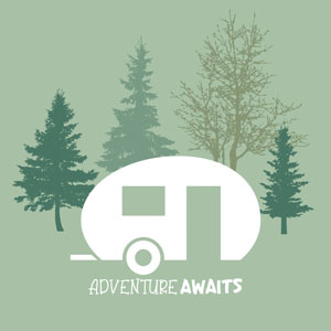 Tissue Napkin 33 x 33 cm Adventure Camp 3-ply, 240 pcs/box (12 x 20 pcs)