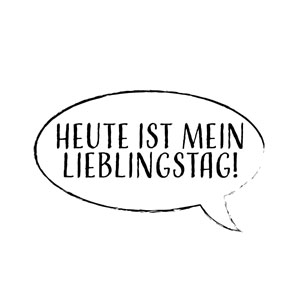 Tissue-Serviette 33 x 33 cm Lieblingstag 3-lagig, 240 Stk/Krt (12 x 20 Stk)