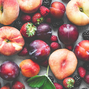 Tissue-Serviette 33 x 33 cm Red Fruits 3-lagig, 240 Stk/Krt (12 x 20 Stk)