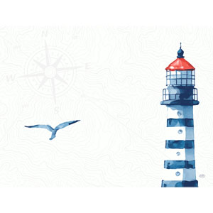 Paper Placemat 30 x 40 cm Meer Freude, 1000 pcs/box (4 x 250 pcs)