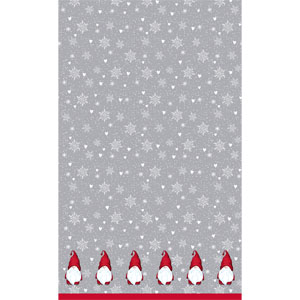 Dunicel® Tablecover 138 x 220 cm Winter Flakes, 5 pcs/box (5 x 1 pcs)