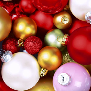 Tissue-Serviette 33 x 33 cm Blushy Baubles 3-lagig, 240 Stk/Krt (12 x 20 Stk)