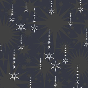 Tissue Napkin 33 x 33 cm Sprinkle Rain Black 3-ply, 240 pcs/box (12 x 20 pcs)