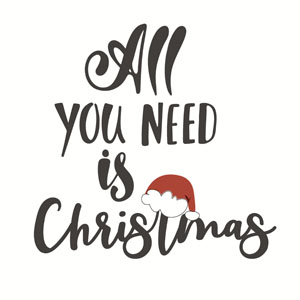 Bio Tissue-Serviette 33 x 33 cm All you need Xmas 3-lagig, 240 Stk/Krt (12 x 20 Stk)