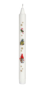 Candela pillar 8 ore Bianco, 24 pz/cartone (24 x 1 pz)