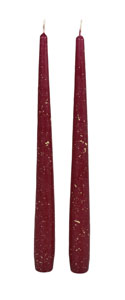 Candela Antica 240 x Ø 22 mm 7,5 ore Bordeaux, 24 pz/cartone (12 x 2 pz)