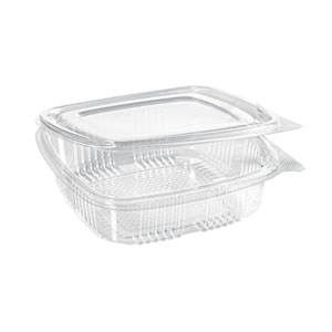 Deli Hinged 750 ml Transparent 1-Fack, 400 St/kart (8 x 50 St)