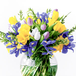 Tissue-Serviette 33 x 33 cm Flower vase 3-lagig, 240 Stk/Krt (12 x 20 Stk)