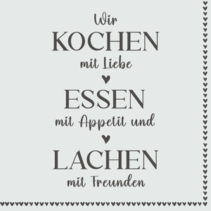 Tissue-Serviette 33 x 33 cm 3-lagig, 240 Stk/Krt (12 x 20 Stk)