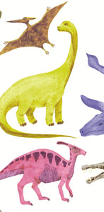 Tissue-Serviette 21,5 x 22 cm Dino land, 240 Stk/Krt (24 x 10 Stk)