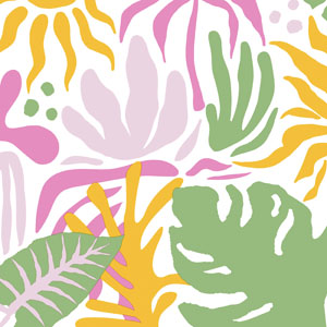 Tissue-Serviette 24 x 24 cm Desert oasis 3-lagig, 240 Stk/Krt (12 x 20 Stk)