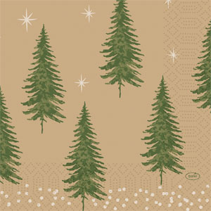 Ubrousek Tissue 33 x 33 cm Humble trees 3-vrs, 1000 ks/krt (4 x 250 ks)