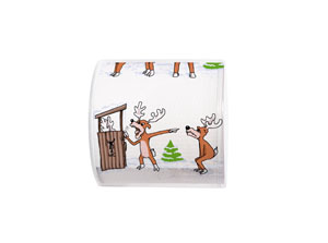 Toilettenpapier Hurry Up! 3-lagig, 6 Stk/Krt (6 x 1 Stk)