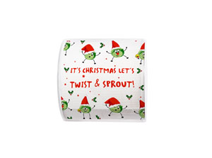 Toilettenpapier Twist and Sprout 3-lagig, 6 Stk/Krt (6 x 1 Stk)