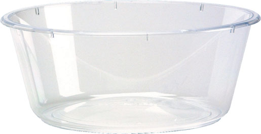 Dessert Bowl 25 cl Transparent 1-Comp, 1500 pcs/box (20 x 75 pcs)