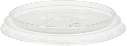 Lid Flat, w/o hole 62 cl Transparent, 1000 pcs/box (20 x 50 pcs)