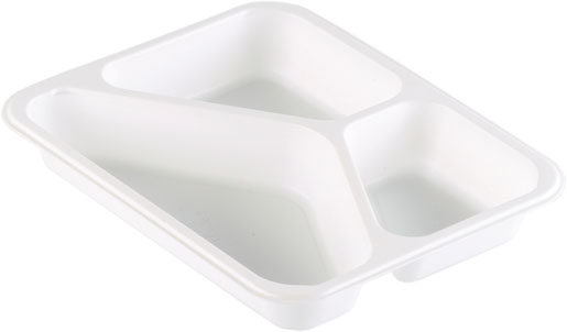 Cater Line Tray 227 x 178 x 32 mm White 3-Comp, 216 St/Doos (1 x 216 St)