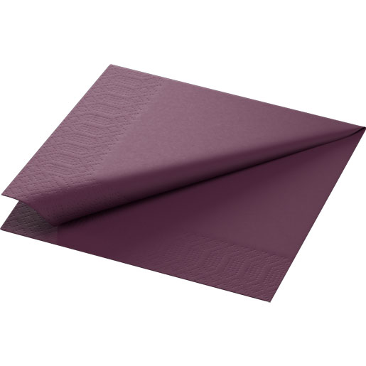 Tissue serviet 33 x 33 cm Plum 2-lags, 2000 Stk/kart (16 x 125 Stk)
