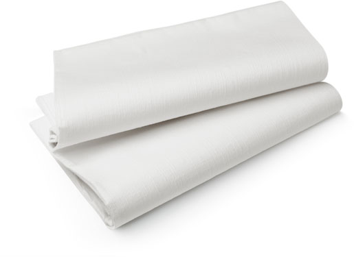 Evolin®-Tischdecke 127 x 180 cm Weiß, 25 Stk/Krt (5 x 5 Stk)
