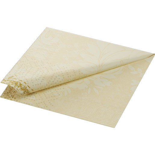 Tissue Napkin 33 x 33 cm Royal Cream 3-ply, 1000 pcs/box (4 x 250 pcs)