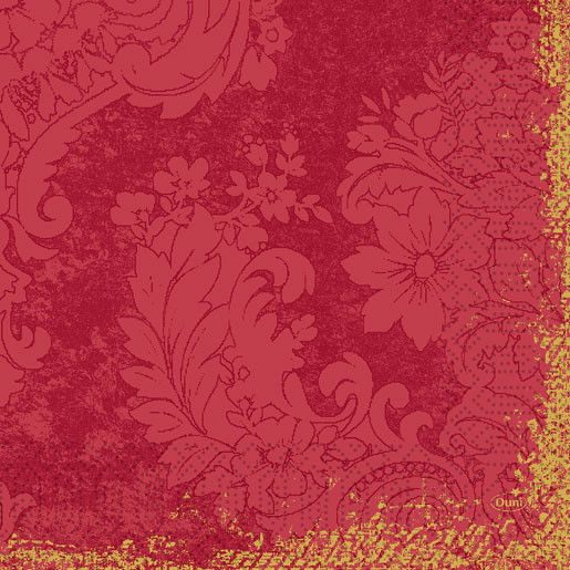 Tissue Napkin 33 x 33 cm Royal Bordeaux 3-ply, 1000 pcs/box (4 x 250 pcs)