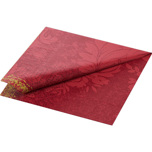 Tissue Napkin 33 x 33 cm Royal Bordeaux 3-ply, 1000 pcs/box (4 x 250 pcs)
