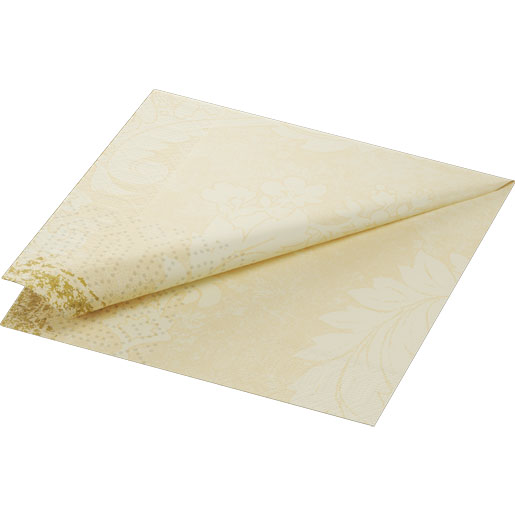 Tissue Napkin 40 x 40 cm Royal Cream 3-ply, 1000 pcs/box (4 x 250 pcs)