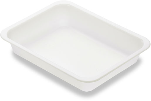 Cater Line Tray 227 x 178 x 40 mm White 1-Comp, 216 pcs/box (1 x 216 pcs)
