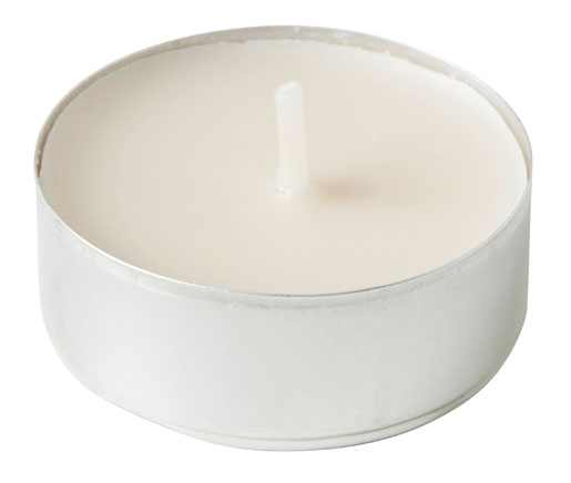 Tealight, 4h, Scented Ø 39 mm 4 h Sand, 216 pcs/box (12 x 18 pcs)