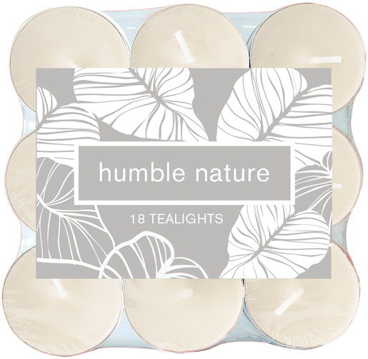 Tealight, 4h, Scented Ø 39 mm 4 h Sand, 216 pcs/box (12 x 18 pcs)